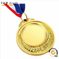 Premio Sport Custom Honor Medalla Gold Bronze Sliver con cintas